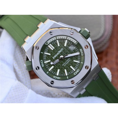 JF Audemars Piguet  Royal Oak 15710ST grün 