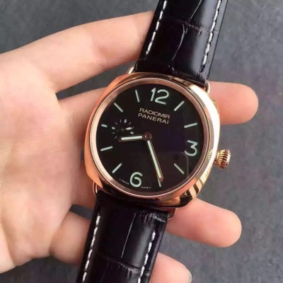 Panerai PAM378 42mm Roségold Schwarz