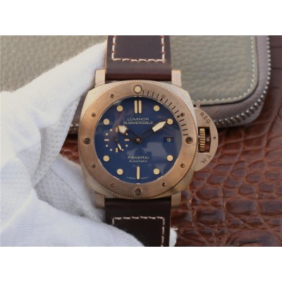  Panerai submersible Pam671 blaues Zifferblatt