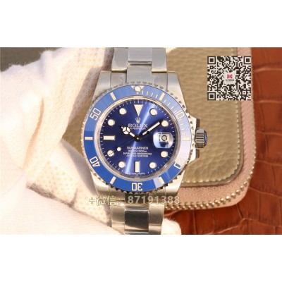 Rolex Noob Factory 116619LB blau submariner 40mm replica