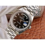  Rolex Day-Date noob Factory 228239 Saphire schwarz replica