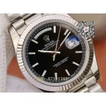  Rolex Day-Date noob Factory 228239 Saphire schwarz replica