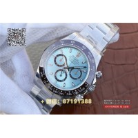 Rolex 116506 Ice Blue Noob Factory Replica Daytona Stahlband 