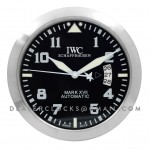 IWC Mark xvii  arabische ziffern stahl Schwarz  Wanduhr