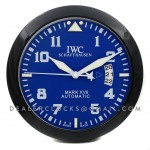 IWC Mark xvii  arabische ziffern DLC Blau Wanduhr