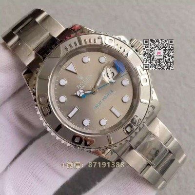 Rolex Noob Fabrik grau Stahl 116622 Yachtmaster wasserdicht replica